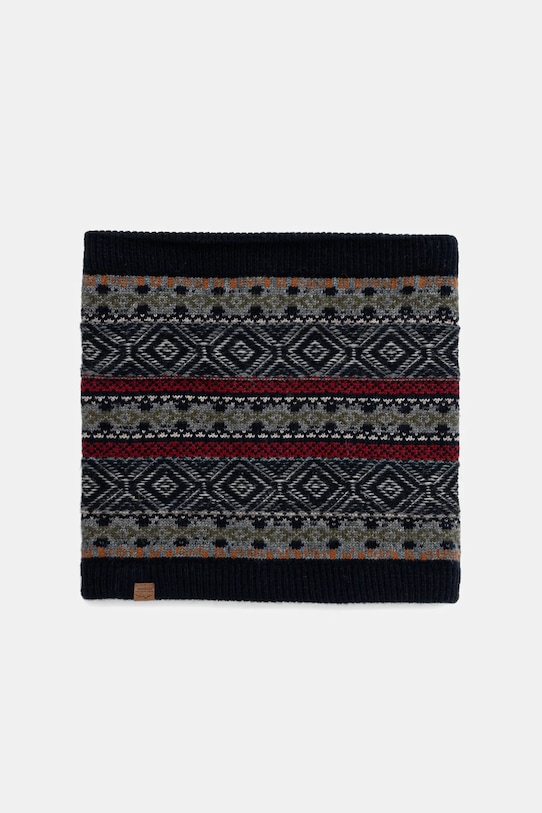 Komin z wełną męski wzorzysty RW25-SOM904 multicolor RW25