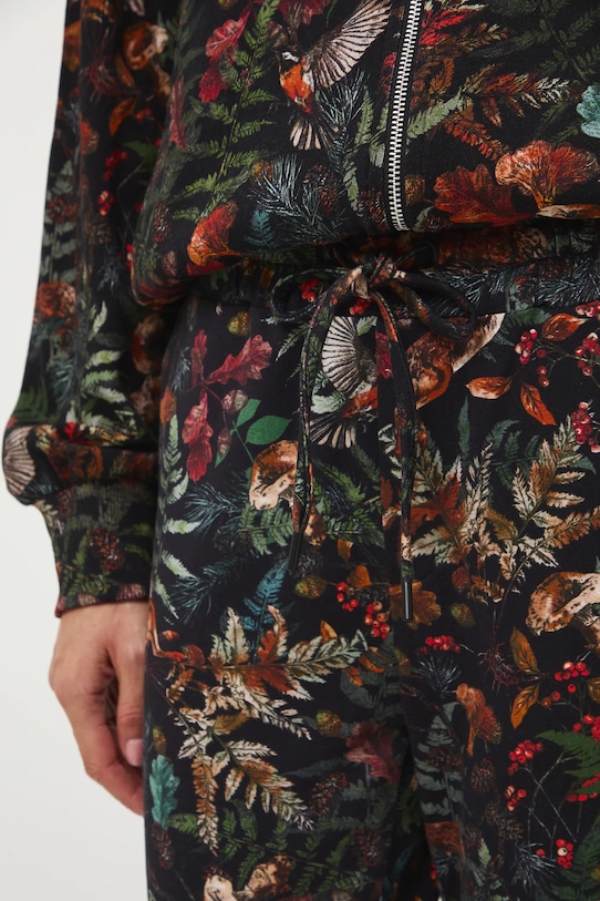Medicine pantaloni tuta nero RW25-SPD080