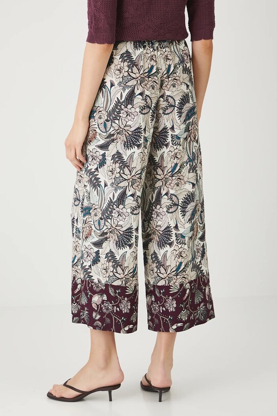 Odzież Spodnie damskie culottes wzorzyste RW25.SPD103 multicolor