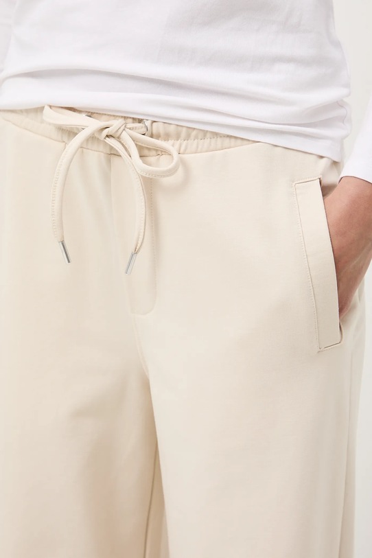 Tepláky dámské wide leg béžová RW25-SPD307