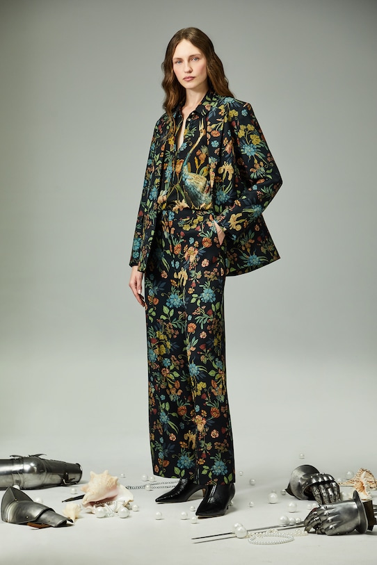 Kalhoty dámské Královská kolekce RW25-SPD850 černá RW25