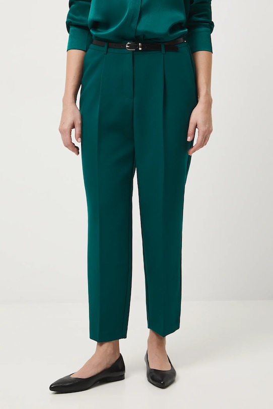 Spodnie damskie chino gładkie RW25-SPDB02 turkusowy RW25