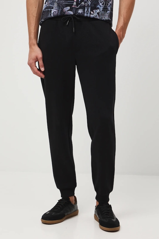 Medicine pantaloni de trening tricotaj negru RW25-SPM303