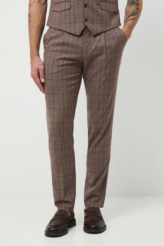 Medicine spodnie RW25-SPMB32 brązowy RW25