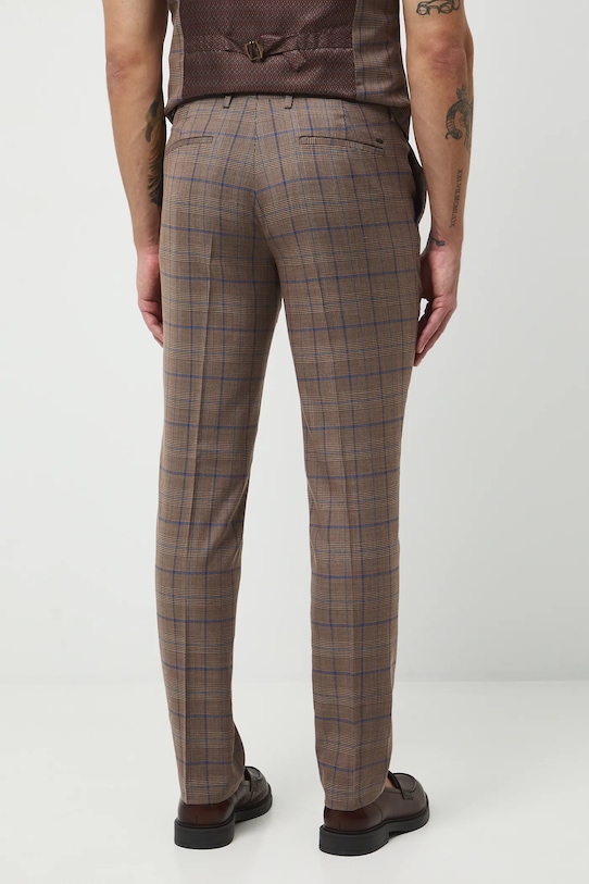 Odzież Medicine spodnie RW25-SPMB32 brązowy