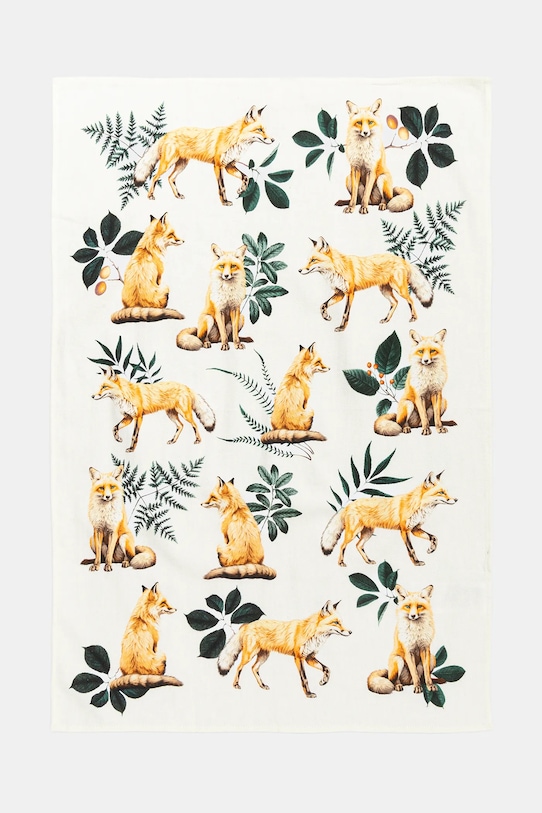 Ściereczki kuchenne bawełniane wzorzyste (2-pack) RW25-SRU602 beżowy RW25