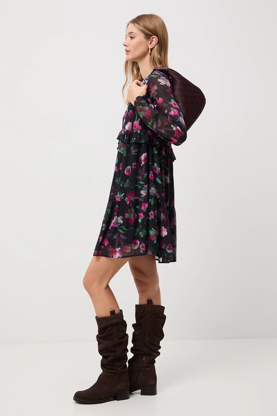 Medicine sukienka casual czarny RW25-SUD052