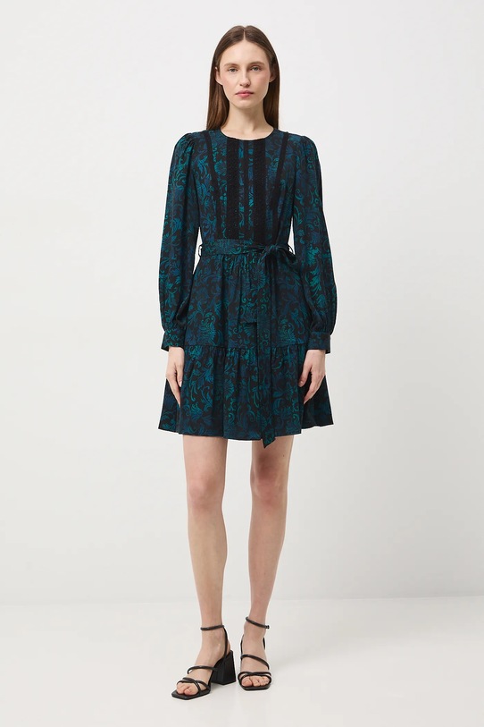 Medicine sukienka rozkloszowany czarny RW25-SUD0B2