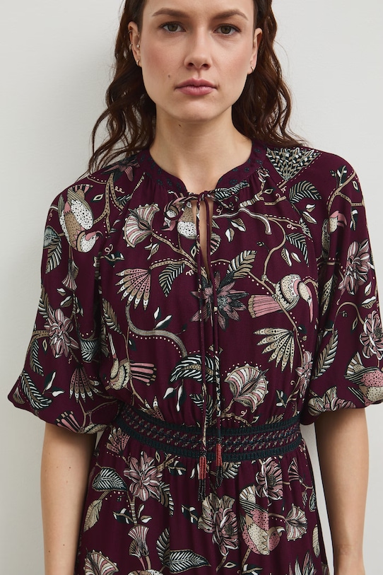 Šaty Medicine RW25.SUD103 burgundské