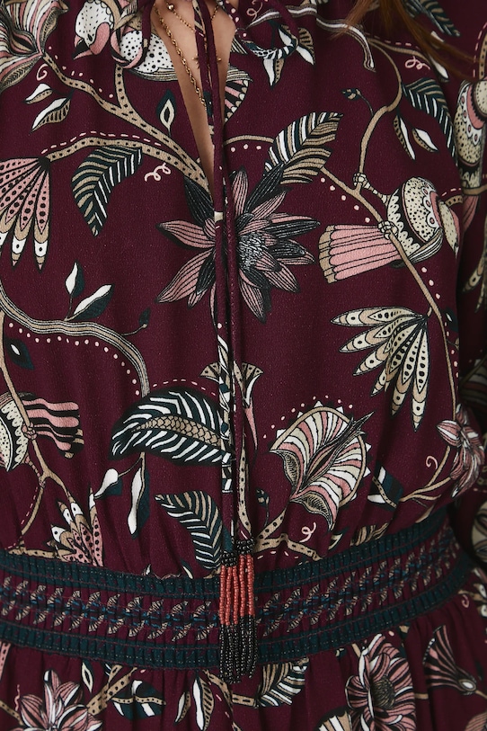 Medicine sukienka RW25.SUD103 bordowy