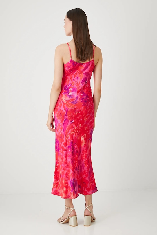 Odzież Sukienka maxi z wiskozy RW25-SUD208 multicolor