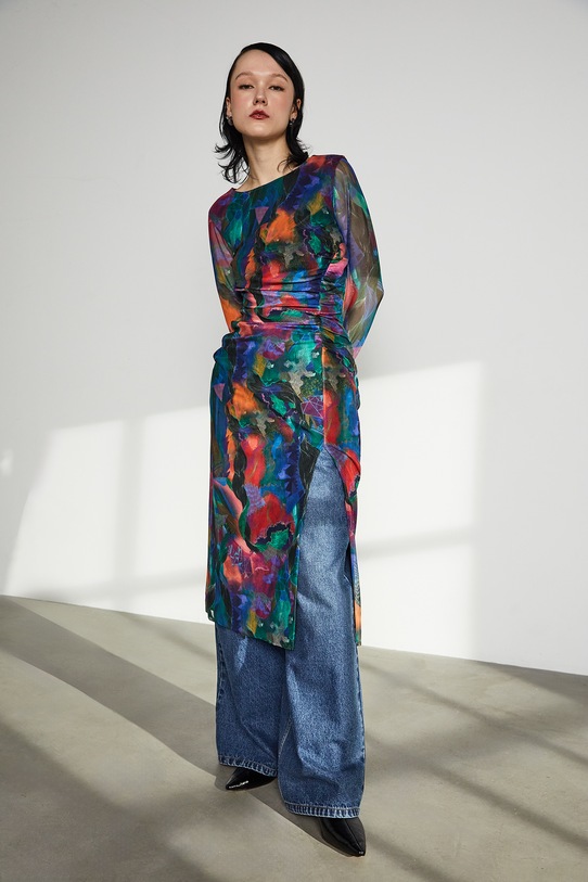 Medicine sukienka casual multicolor RW25-SUD551