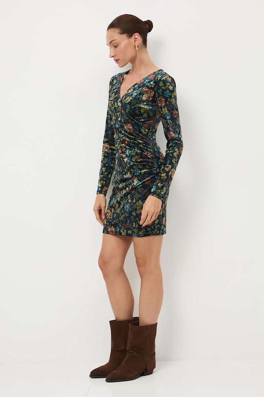 Oblečení Šaty Královská kolekce RW25-SUD856 tyrkysová