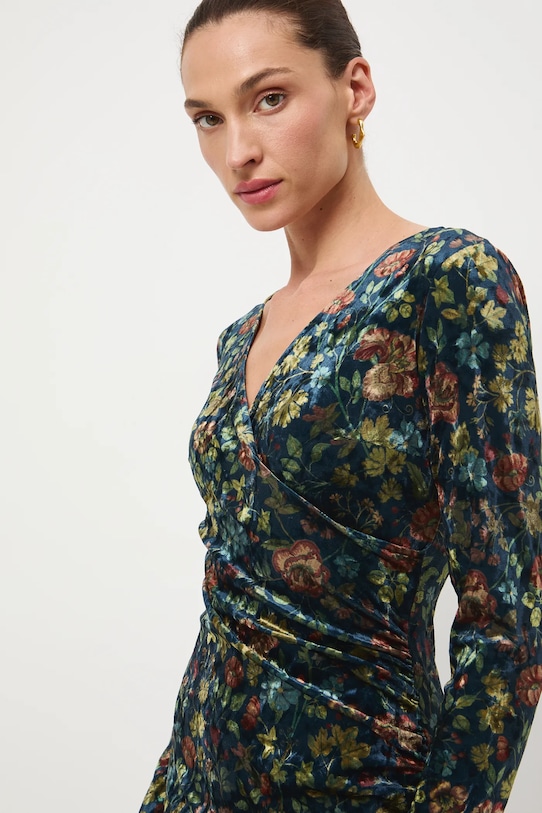 Šaty Královská kolekce RW25-SUD856 tyrkysová