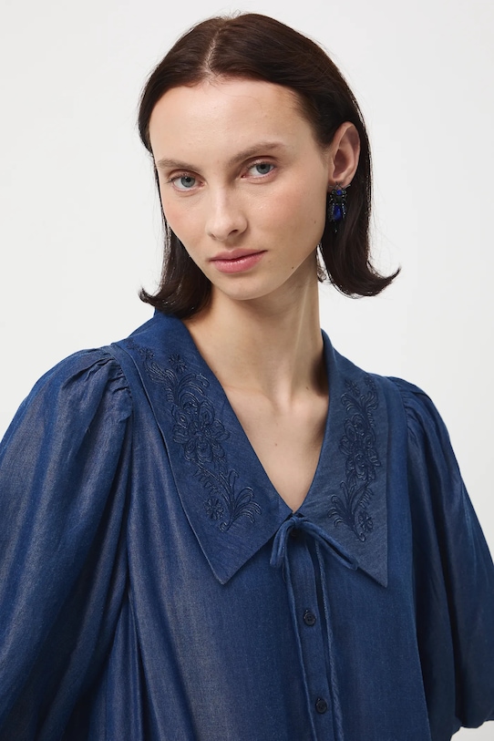 Medicine sukienka jeansowa granatowy RW25-SUD902