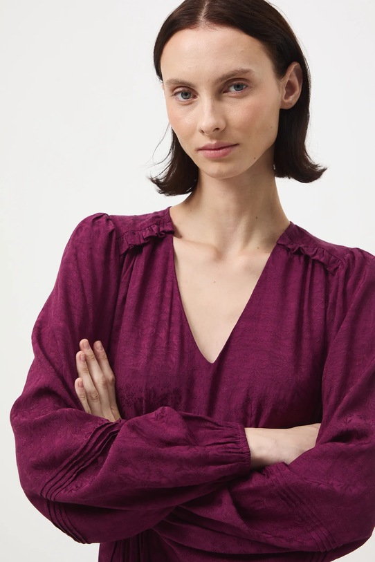 Medicine sukienka bordowy RW25-SUD903