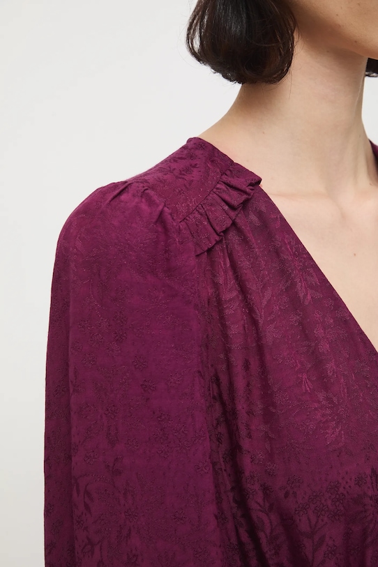 Medicine sukienka RW25-SUD903 bordowy