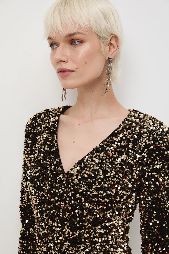 Medicine sukienka RW25-SUDA00 złoty