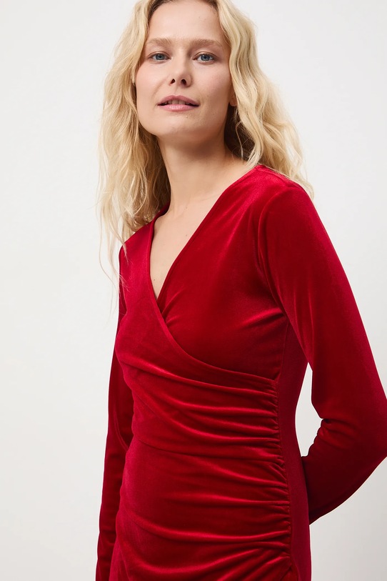 Medicine sukienka czerwony RW25-SUDA14