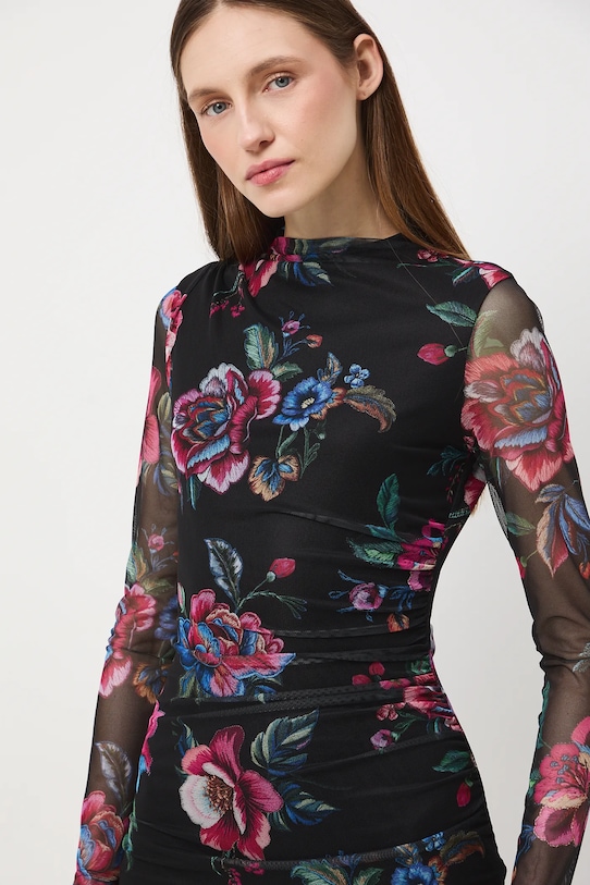 Medicine sukienka czarny RW25-SUDB05