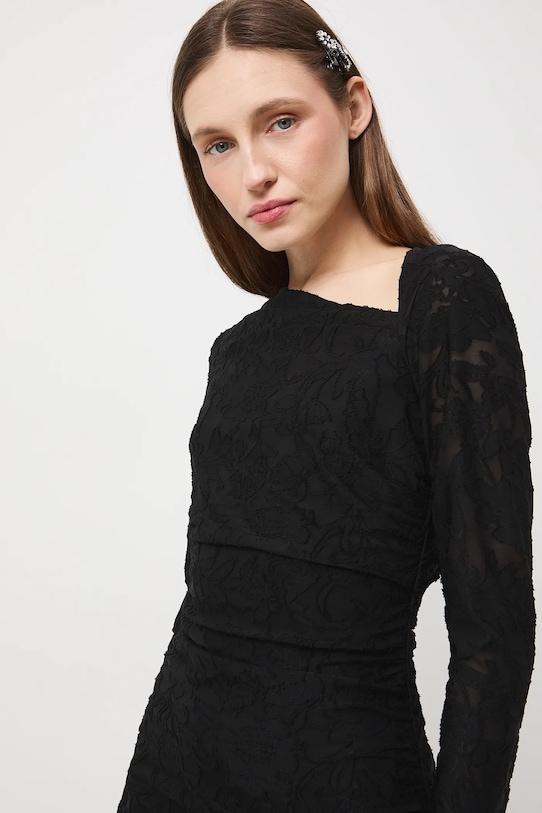 Medicine sukienka czarny RW25-SUDB10