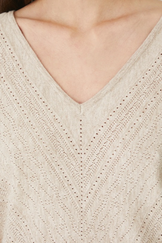 Medicine sweter RW25-SWD020 beżowy