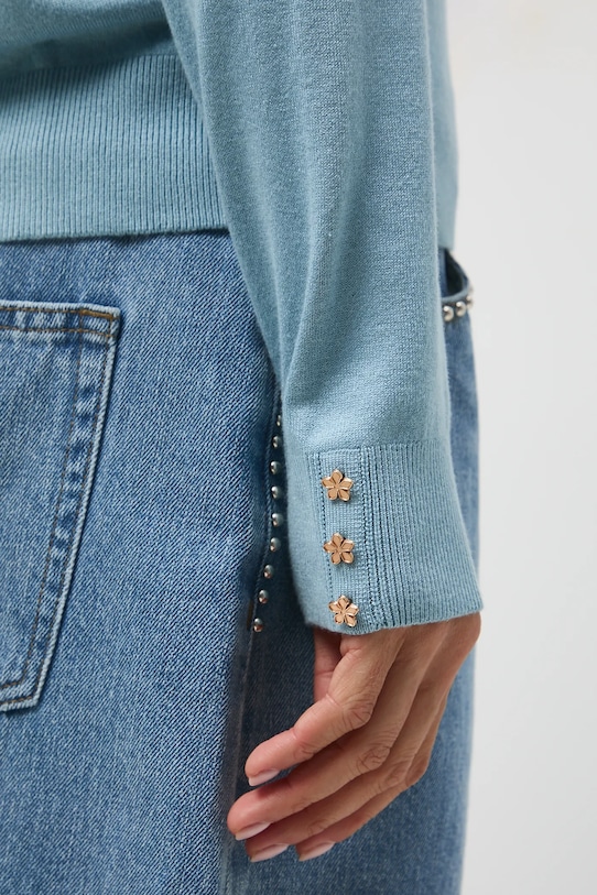 Medicine pulover RW25-SWD034 albastru