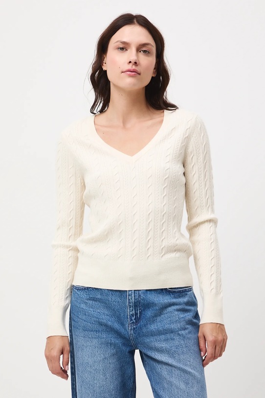 Medicine sweter RW25-SWD052 beżowy RW25