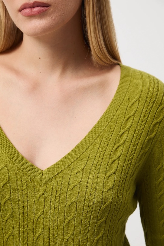 Medicine sweter RW25-SWD052 zielony