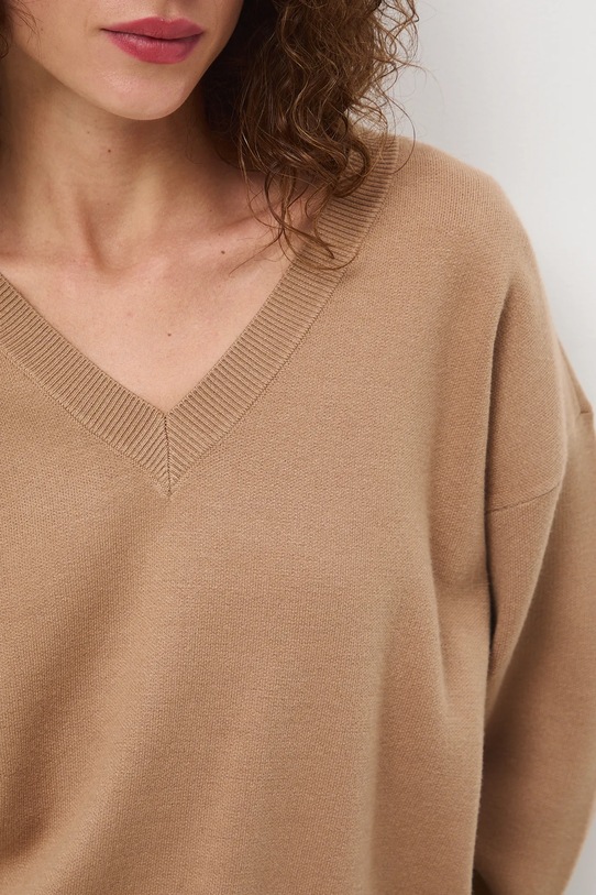 Medicine sweter RW25-SWD064 beżowy