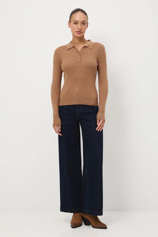 Medicine sweter RW25-SWD065 beżowy RW25