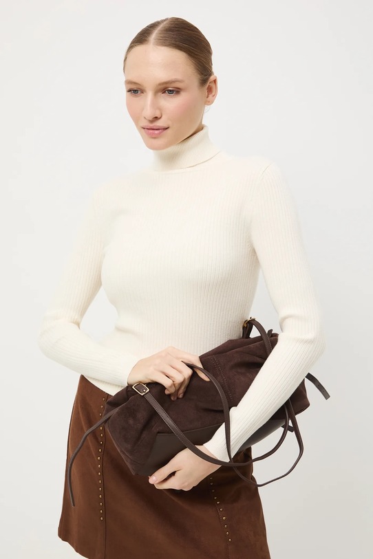 Medicine sweter slim beżowy RW25-SWD070