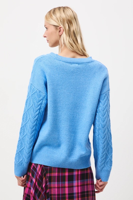 Odzież Medicine sweter RW25-SWD073 niebieski
