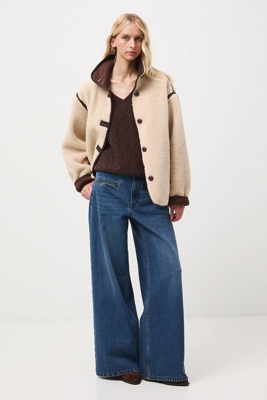 Medicine sweter RW25-SWD073 brązowy RW25