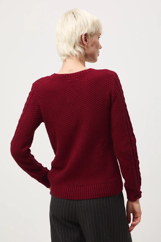 Odzież Medicine sweter RW25-SWD0A0 bordowy