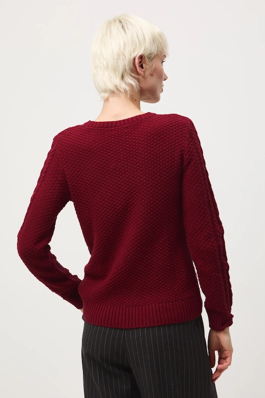 Odzież Medicine sweter RW25-SWD0A0 bordowy