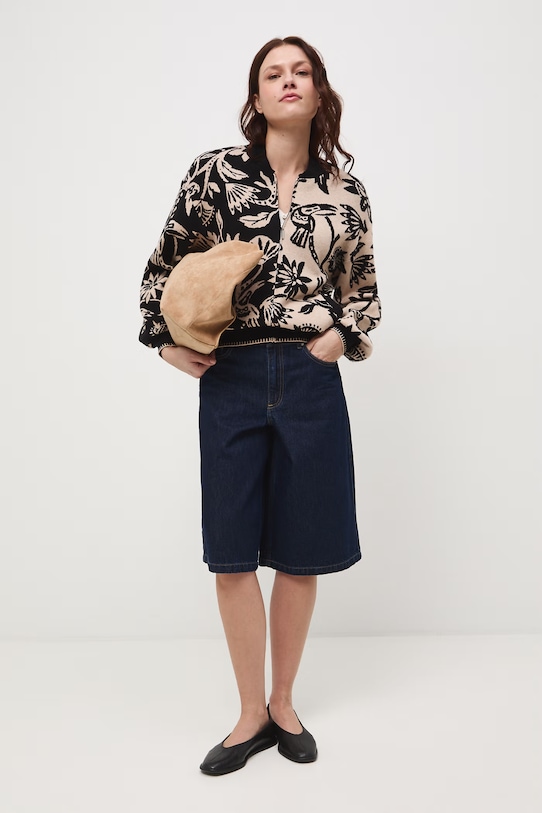 Medicine cardigan RW25-SWD100 negru RS26