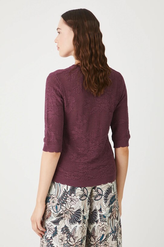 Odzież Medicine sweter RW25.SWD105 fioletowy
