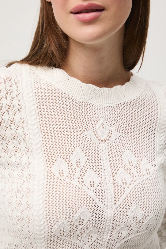 Medicine sweter RW25-SWD304 beżowy