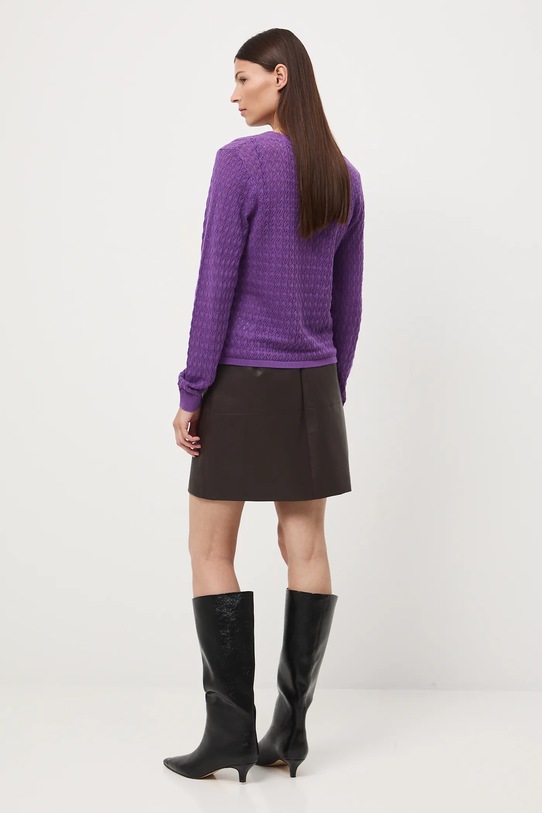 Odzież Medicine sweter RW25-SWD304 fioletowy