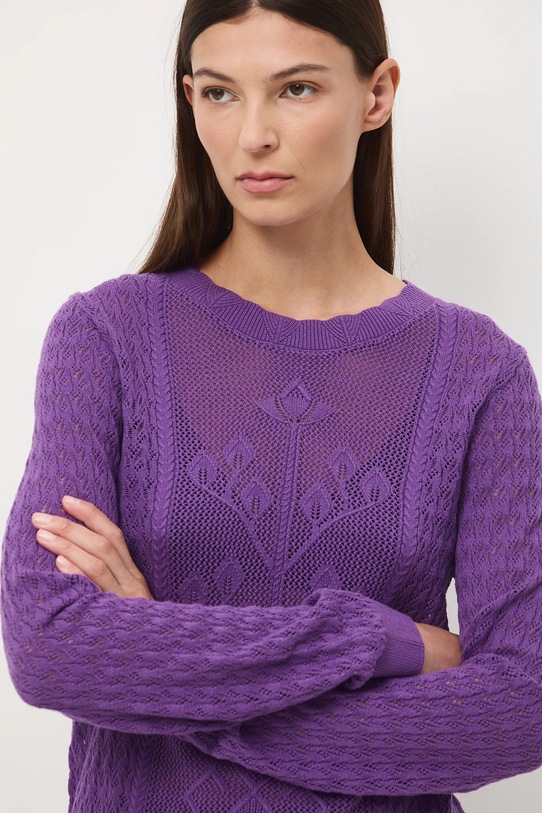 Medicine sweter fioletowy RW25-SWD304