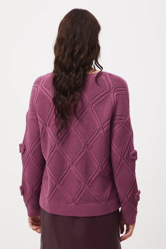 Odzież Medicine sweter RW25-SWD502 fioletowy