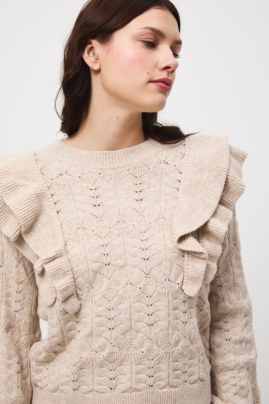 Medicine sweter beżowy RW25-SWD508