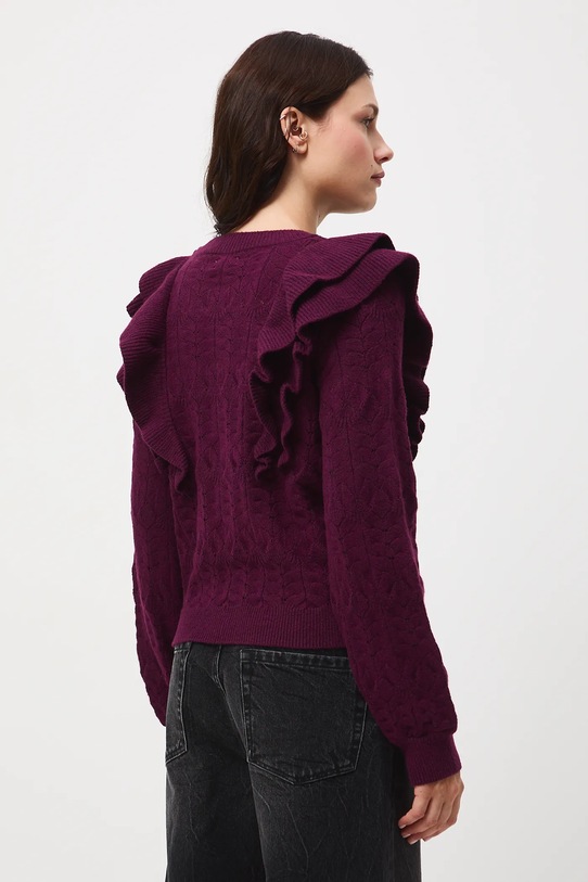 Odzież Medicine sweter RW25-SWD508 bordowy