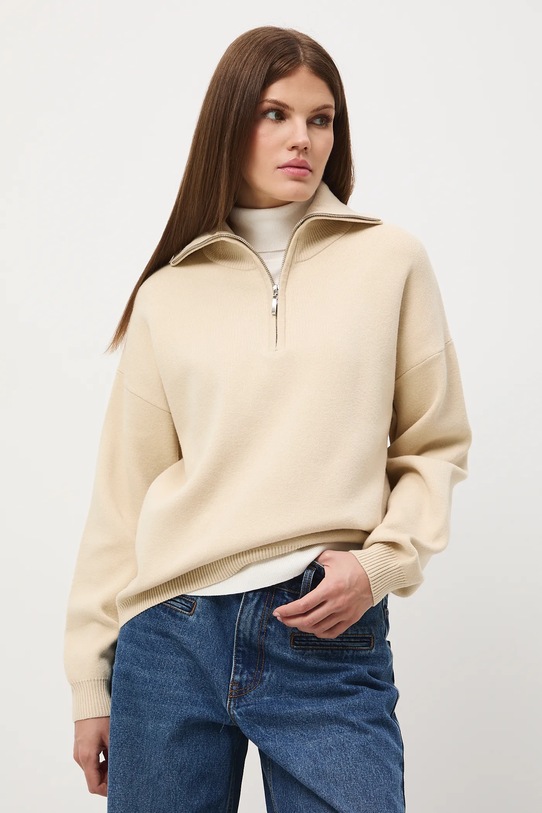 Medicine sweter pozostałe beżowy RW25-SWD613
