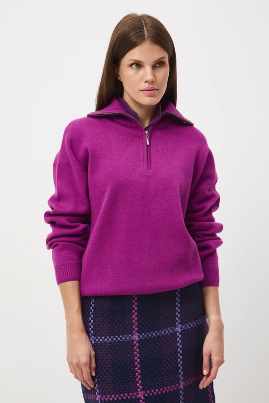 Medicine sweter pozostałe fioletowy RW25-SWD613