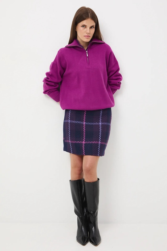 Medicine sweter RW25-SWD613 fioletowy RW25