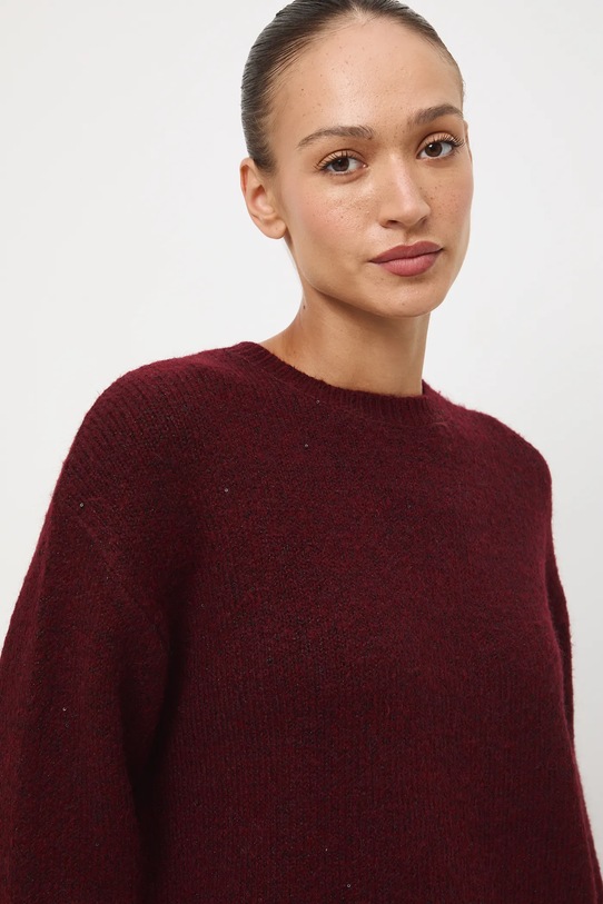 Medicine sweter bordowy RW25-SWD702