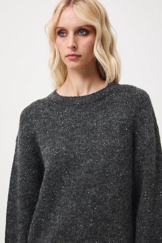 Medicine pulover RW25-SWD702 gri