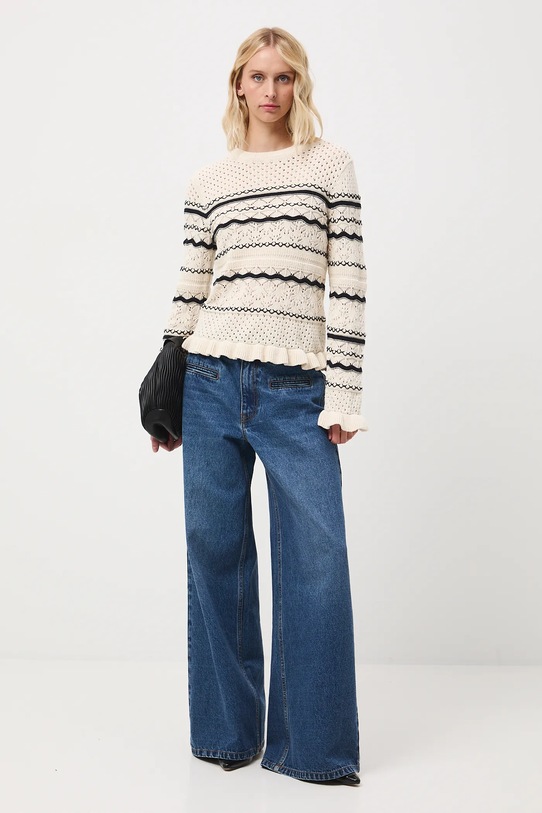 Medicine sweter pozostałe beżowy RW25-SWD704